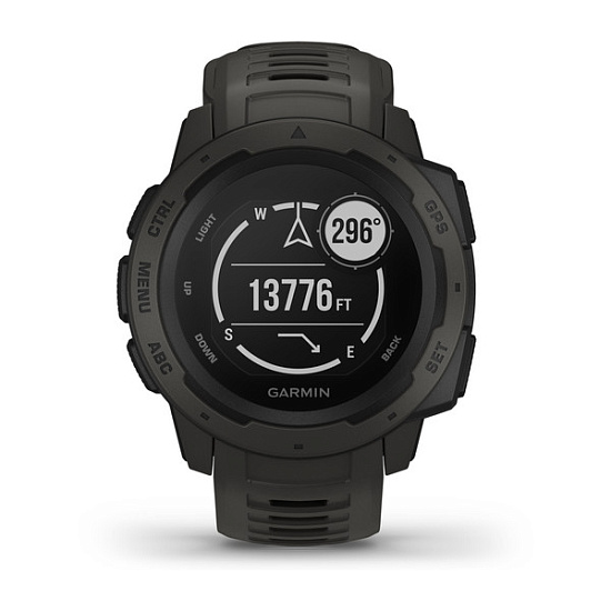 Часы Garmin Instinct Monterra Gray - Фото 2 большая
