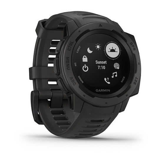 Часы Garmin Instinct Monterra Gray - Фото 3 большая