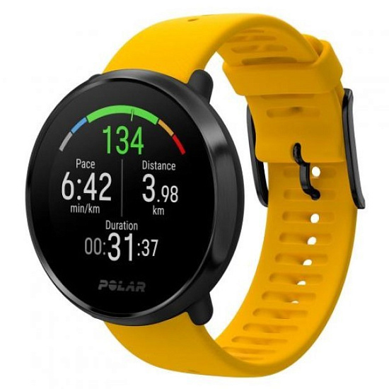 Часы Polar Ignite Yellow/Black - Фото 1 большая