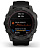 Часы Garmin Fenix 7X Sapphire Solar Slate Carbon DLC Titanium w/Black Band - Фото 2 малая