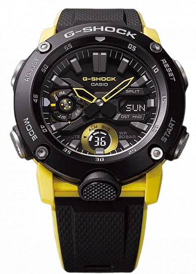 Часы Casio G-Shock GA-2000-1A9DR - Фото 3 большая