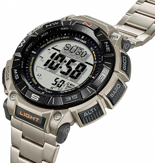 Часы Casio Pro Trek PRG-340T-7DR - Фото 3 большая