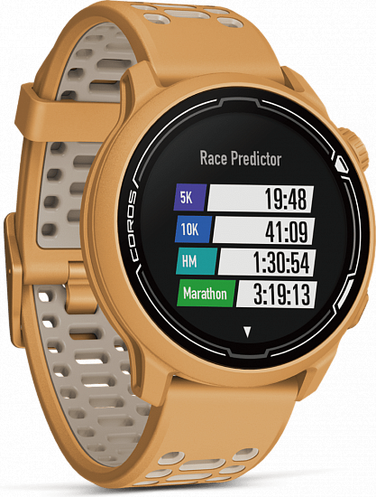 Часы Coros Pace 2 Premium GPS Silicone Gold - Фото 3 большая