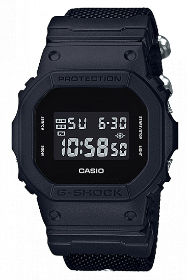 Часы Casio G-Shock DW-5600BBN-1DR - Фото 1 большая