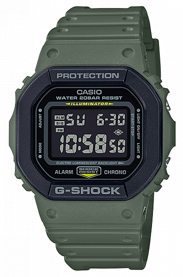 Часы Casio G-Shock DW-5610SU-3DR - Фото 1 большая