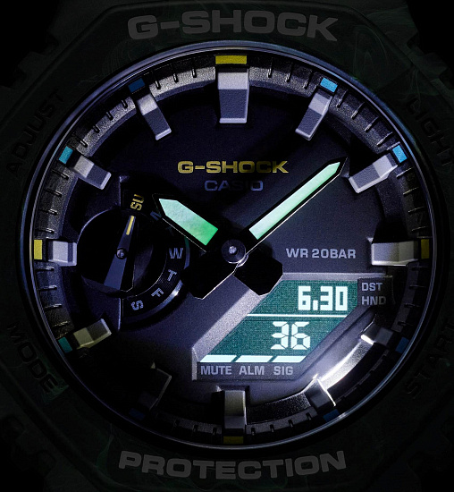 Часы Casio G-Shock GA-2100FR-3ADR - Фото 5 большая