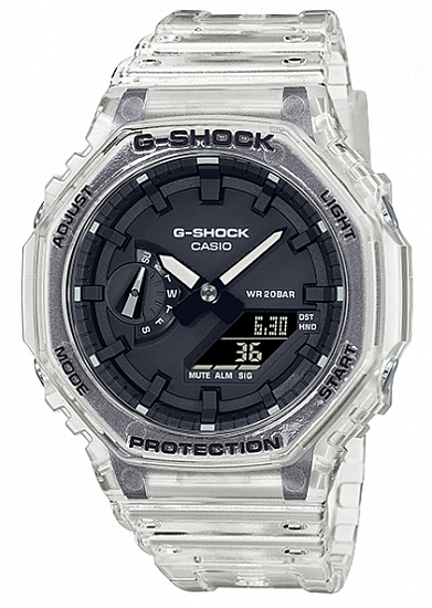 Часы Casio G-Shock GA-2100SKE-7ADR - Фото 1 большая