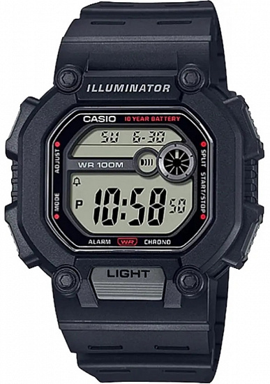 Часы Casio W-737H-1AVDF - Фото 1 большая