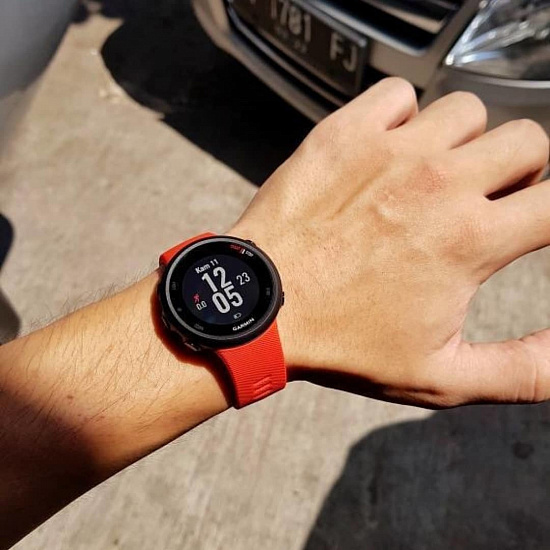 Часы Garmin Forerunner 45 Lava Red - Фото 9 большая