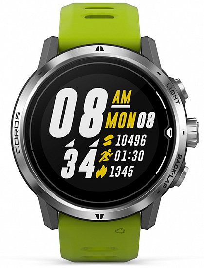 Часы Coros Apex Pro Premium Multisport GPS Silver - Фото 4 большая