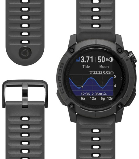 Часы Coros Nomad GPS Dark Grey - Фото 3 большая
