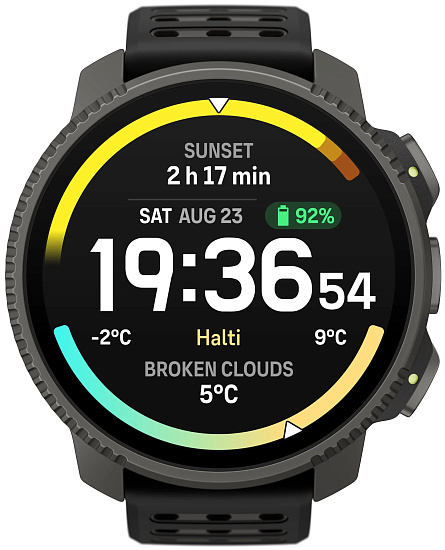 Часы Suunto Vertical 2 Titanium Black - Фото 1 большая
