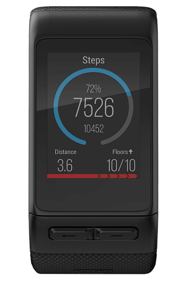Часы Garmin VivoActive HR Black - Фото 1 большая