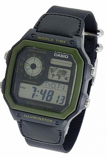 Часы Casio AE-1200WHB-1BVDF - Фото 2 большая
