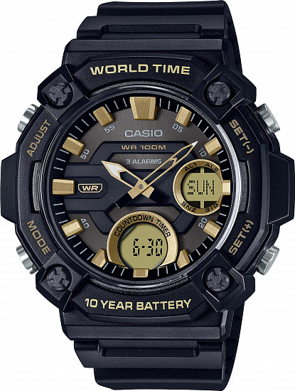 Часы Casio AEQ-120W-9AVDF - Фото 1 большая