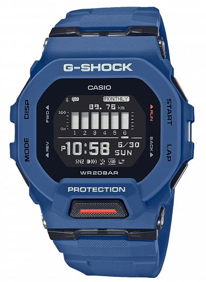 Часы Casio G-Shock GBD-200-2DR - Фото 1 большая