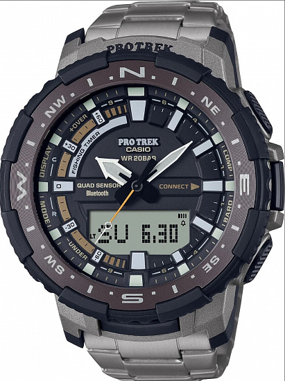 Часы Casio Pro-Trek PRT-B70T-7DR - Фото 1 большая