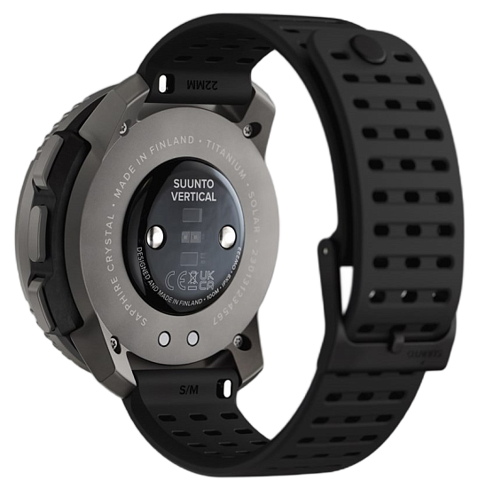 Часы Suunto Vertical Titanium Solar Black - Фото 2 большая