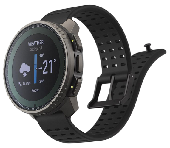 Часы Suunto Vertical Titanium Solar Black - Фото 3 большая