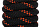 Веревка Lanex Static 10 мм/1 м Black/Orange - Фото 1 малая