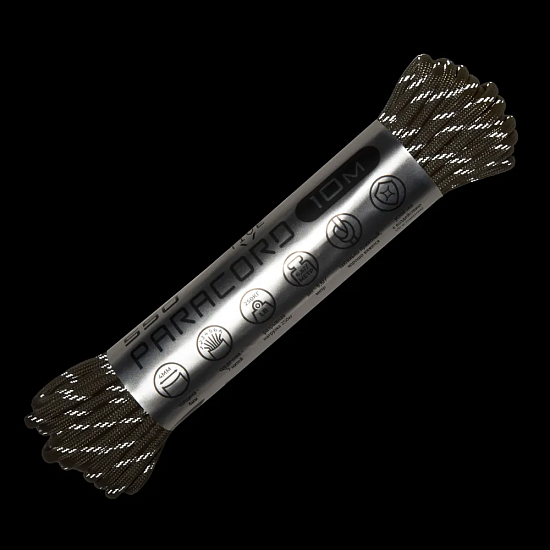 Паракорд Cord 550 10м световозвращающий Coyote - Фото 3 большая