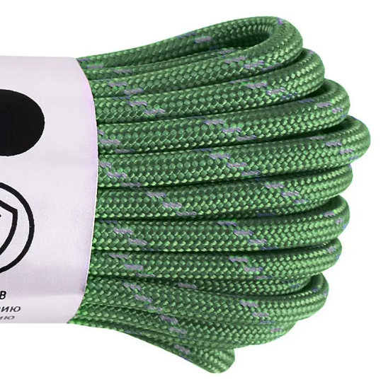 Паракорд Cord 550 10м световозвращающий Ultragreen - Фото 2 большая