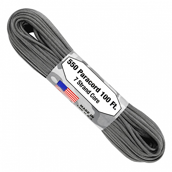 Паракорд Atwood Rope 550 Graphite - Фото 1 большая