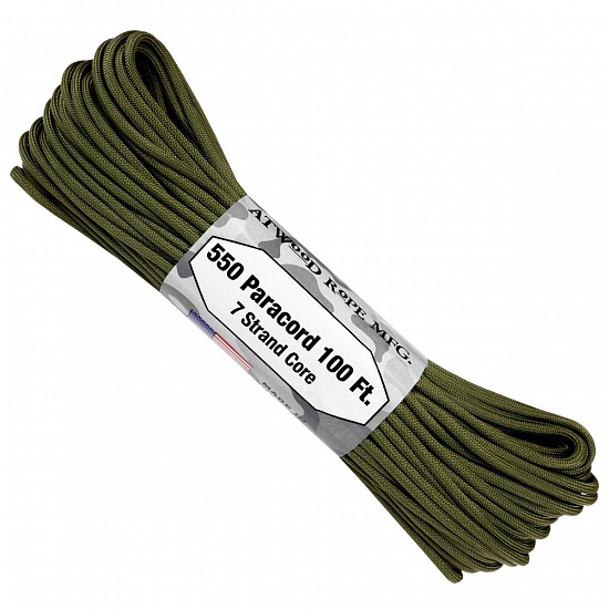 Паракорд Atwood Rope 550 Olive - Фото 1 большая