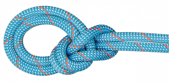 Верёвка Mammut Crag Classic 9,8мм/60м Ice Mint/White - Фото 1 большая