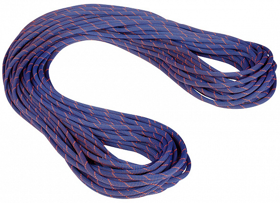 Веревка Mammut Crag Sender Dry 9,0 мм/60 м Ice/Sunrise - Фото 1 большая