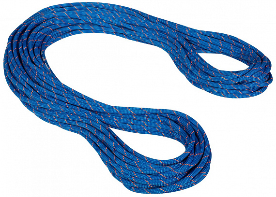 Веревка Mammut Crag Dry 9,5 мм/60 м Blue/Ocean - Фото 1 большая