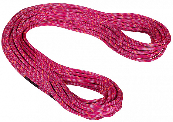Веревка Mammut Crag Dry 9,5 мм/60 м Pink/Zen - Фото 1 большая