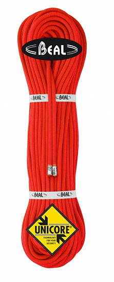 Верёвка Beal Gully Golden Dry Unicore 7,3мм/60 м Orange - Фото 1 большая