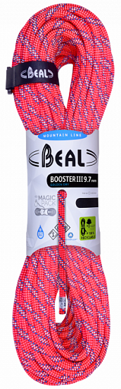 Веревка Beal Booster III Golden Dry 9,7мм/70м Orange - Фото 1 большая