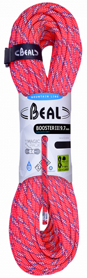 Веревка Beal Booster III Golden Dry 9,7мм/70м Orange