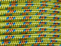 Репшнур Kailas Auxiliary 5мм/1м Yellow/Orange/Sky Blue