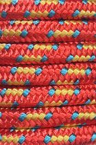 Репшнур Kailas Auxiliary 6мм/1м Red/Sky Blue/Yellow