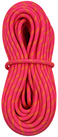 Веревка DPS Plus статическая 10,5мм/1м Коралловый - Фото 1 большая