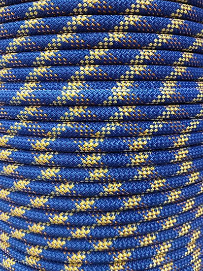 Веревка Tendon Smart 10мм/1м Blue/Yellow - Фото 1 большая