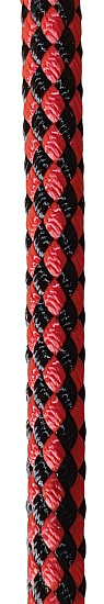 Репшнур Vento Cord 6мм/1м Красный/Чёрный - Фото 2 большая