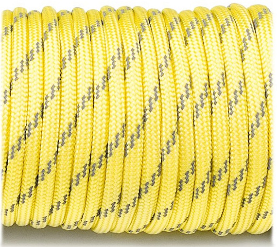 Паракорд Cord 550 10м световозвращающий Lemon - Фото 2 большая