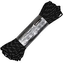 Паракорд Cord 550 30м световозвращающий Black