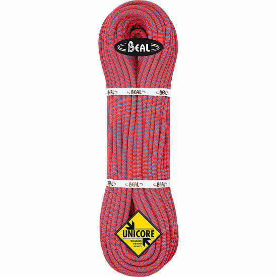 Верёвка Beal Joker Golden Dry Unicore 9,1мм/60м Orange - Фото 1 большая