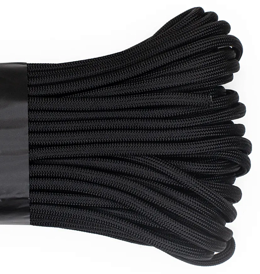 Паракорд Cord 550 10м Black - Фото 2 большая
