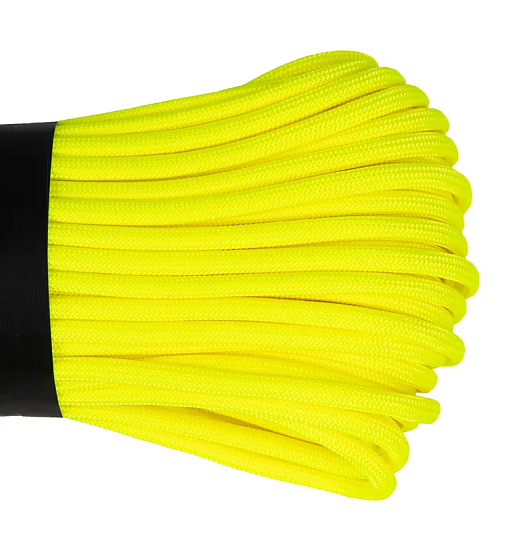 Паракорд Cord 550 30м Neon Yellow - Фото 2 большая