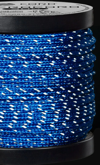 Микрокорд Cord 10м световозвращающий Ultramarine blue - Фото 3 большая