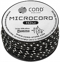 Микрокорд Cord 10м светоотражающий Black