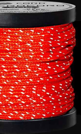 Микрокорд Cord 10м светоотражающий Neon orange - Фото 3 большая