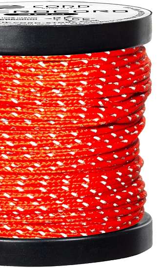 Микрокорд Cord 30м светоотражающий Neon orange - Фото 2 большая
