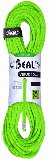 Веревка Beal Virus 10мм/60м Green - Фото 1 большая